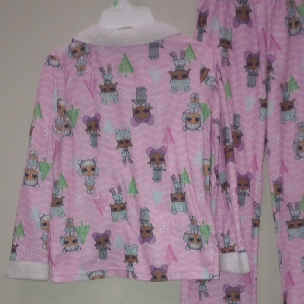 Sale💜L.O.L. Surprise! Pink and Green Pajama Set - Picture 9 of 10